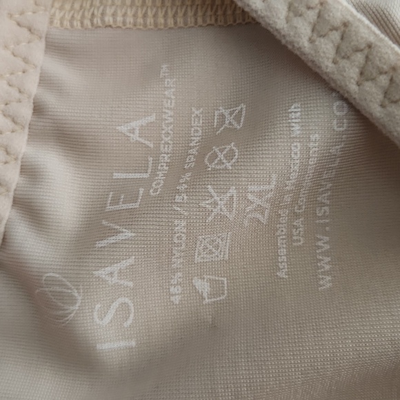Isavela Compression Wear Size 2X Tan Bodysuit Short After Surgery - Picture 8 of 8